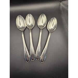 Gorham Stainless Spoons WINDRUSH Flatware Silverware Japan  Set 4